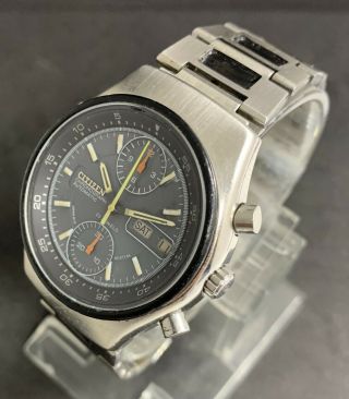 VINTAGE CITIZEN AUTOMATIC CHRONOGRAPH 8110A 4