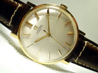 Stunning Omega Vintage 18ct Automatic Solid Gold,  Cal.  552 18k Year 1965 18karats