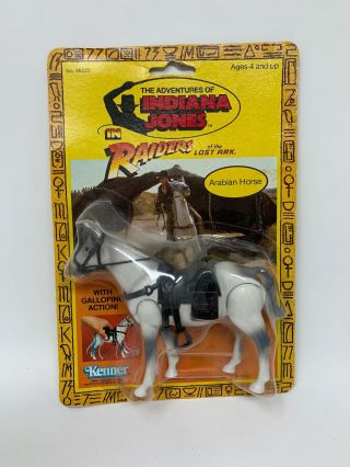 Vintage 1982 Kenner Indiana Jones: Raiders Of The Lost Ark Arabian Horse Moc