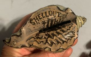 Shellout Antique Cast Iron Still Bank 4