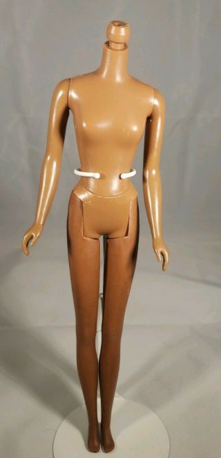 Vtg Mod Black Francie Barbie Doll Body Only Nude Only Vguc