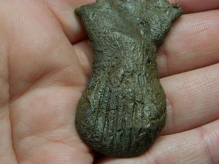 Medieval Pilgrims Ampulla Holy Water Vessel Scallop Shell Detecting Detector