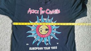 Vintage 90s Alice in Chains tshirt dirt concert tour shirt AIC Nirvana 2