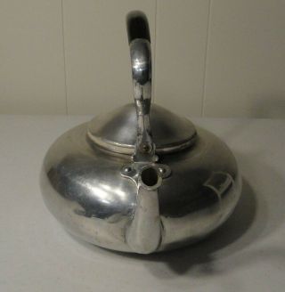 Vintage Knobler Aluminum Tea Kettle Hong Kong British Colony with Handle & Cover 4