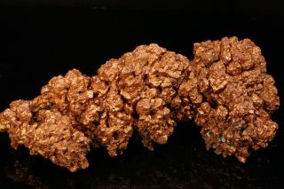 EXTRAORDINARY RARE Large Copper Crystal Cluster with Molybdenite OGONJA,  NAMIBIA 5