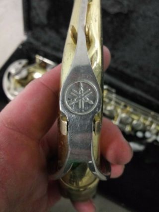 Vintage Yamaha YAS - 23 Alto Saxophone w/ Hard Case Made in Japan & mouthpiece 5