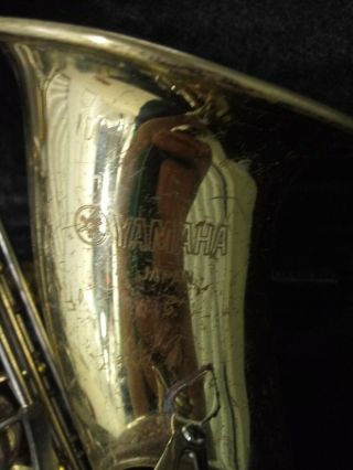 Vintage Yamaha YAS - 23 Alto Saxophone w/ Hard Case Made in Japan & mouthpiece 8