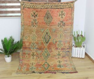 Vintage Moroccan Rug Hand Woven Rug Benimguild /berber Carpets 6 