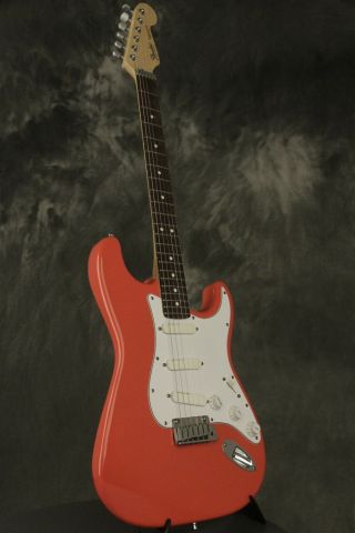 1988 Fender Stratocaster Plus rare FIESTA RED 5