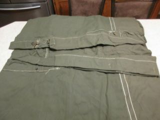 Us Army,  Wwii Or Korean War Shelter Half Pup Tent 1 Half,  No Poles Or Stakes