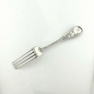 Tiffany & Co Japanese Pattern Sterling Silver Large Dinner Fork 8 1/4 