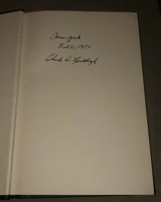 Rare Signed Charles A.  Lindbergh The Culture of Organs 1st Edition Make Offer 3