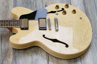 MINTY 1999 Gibson ES - 335 Dot Reissue Vintage Natural Figured Maple,  OHSC 4
