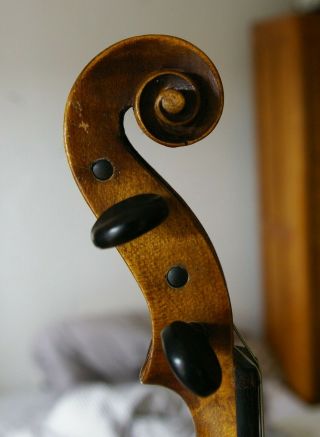 Antique Violin lab.  J.  B.  Schweitzer Pestini 1813 Ready to play 8