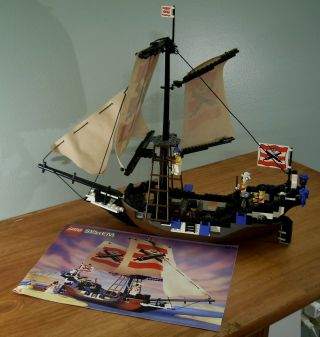 Vintage Lego Imperial Flagship 6271,  Vintage Pirates With Instructions