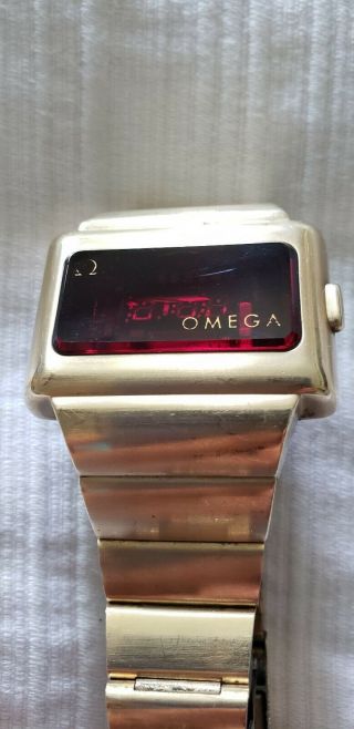 Vintage Omega Computer Watch,  Non As - Is.  See Descipt