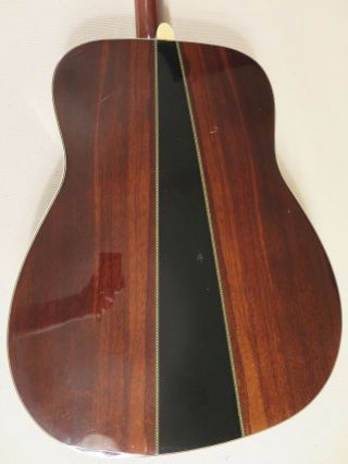 Yamaha Fg - 340 Vintage " Three Piece " Acoustic Guitar,  1979