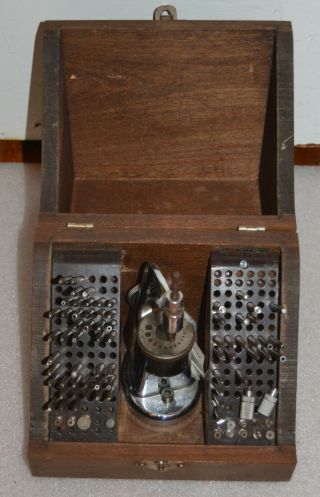 Vintage C&e Marshall Co Staking Tool Set Watch Repair Kit