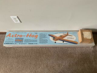 Vintage Sig Astro - Hog Aerobatic Rc Sport Balsa Wood Airplane Kit