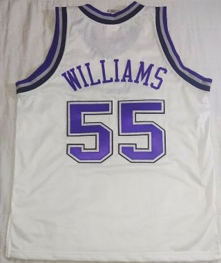 Vintage Authentic Starter Sacramento Kings NBA Jersey Jason Williams Custom 2