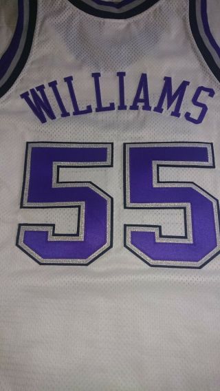 Vintage Authentic Starter Sacramento Kings NBA Jersey Jason Williams Custom 5