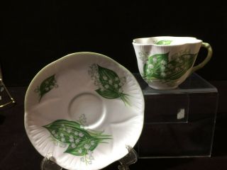 Vintage Shelley Bone China Cup,  Saucer & Plate