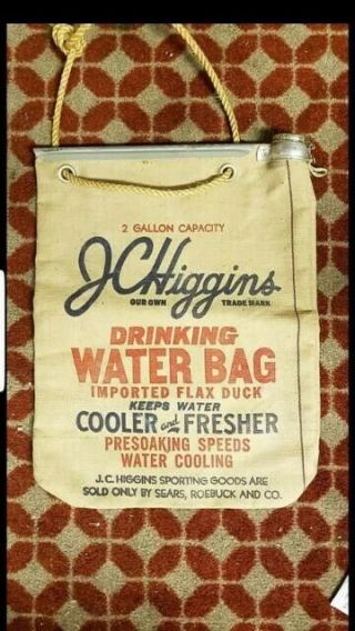 Jchiggins Drinking Water Bag Sears And Roebuck 2 Gallon
