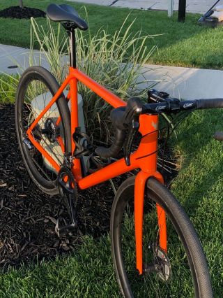Rare Allied Alfa Allroad Carbon Fiber Bike Speed Orange 58, 3