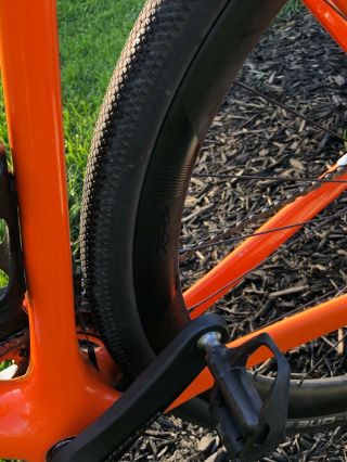 Rare Allied Alfa Allroad Carbon Fiber Bike Speed Orange 58, 5