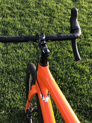Rare Allied Alfa Allroad Carbon Fiber Bike Speed Orange 58, 7