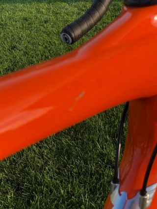 Rare Allied Alfa Allroad Carbon Fiber Bike Speed Orange 58, 9
