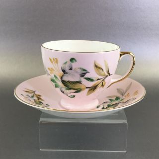 Old Royal Foley Soft Pink Bone China Tea Cup & Saucer England Teacup