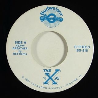 Rod Harris " Heavy Breather " Rare Unknown Boogie Funk 45 Budweiser Showdown Mp3