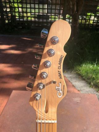 G&L ASAT Classic Thinline Guitar like Fender Telecaster Semi Hollow Vintage Case 6