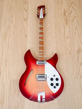 1997 Rickenbacker 360/12V64 Vintage Reissue 12 String Electric Guitar Fireglo 2