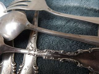 Mixed Frank Smith Whiting Sterling flatware scrap or use 396 grams total 2