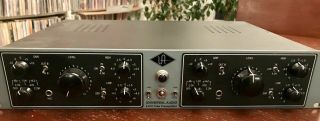 Rare Vintage Universal Audio 2 - 610 Grayface Dual - Channel Microphone Preamp
