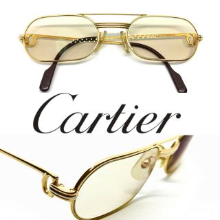 Cartier Must Louis Vintage Eyeglasses / Sunglasses Panthere Trinity Santos