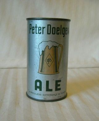 Rare Peter Doelger Ale Oi Flat Top Beer Can
