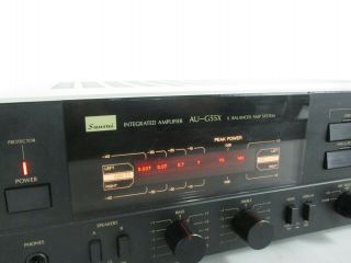 Sansui Au - G55x Vintage Integrated Amplifier X Balanced Amp System
