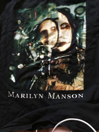 Vintage Marilyn Manson T - Shirt People Xl Winterland