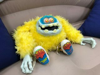 Vintage Rare Gigglee Eyes Monster Plush Madballs Those Characters From Cleveland