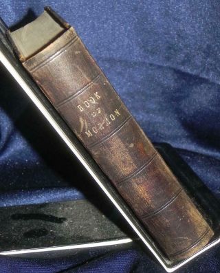 Book of Mormon 1852 Joseph Smith 3rd Liverpool UK Edition Rare 2