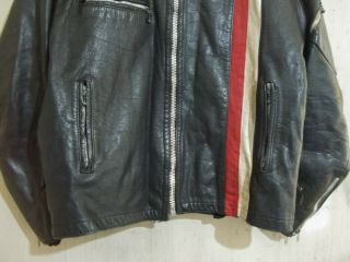 VINTAGE 70 ' s BELSTAFF EASY RIDER LEATHER MOTORCYCLE JACKET SIZE 40 