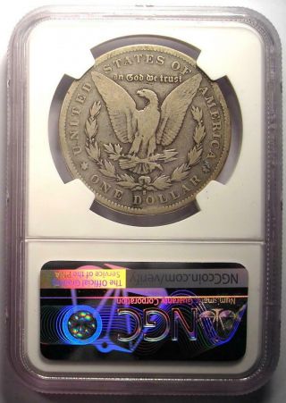 1893 - S Morgan Silver Dollar $1 - Certified NGC Good Details - Rare Key Coin 3
