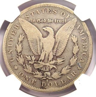 1893 - S Morgan Silver Dollar $1 - Certified NGC Good Details - Rare Key Coin 4