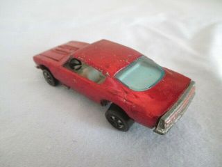 Old 1967 REDLINE HOT WHEELS Barracuda Custom Vintage Toy Car 2