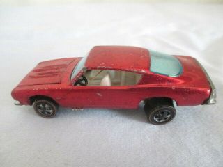 Old 1967 REDLINE HOT WHEELS Barracuda Custom Vintage Toy Car 3