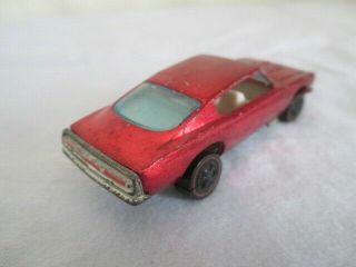 Old 1967 REDLINE HOT WHEELS Barracuda Custom Vintage Toy Car 4