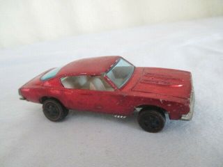Old 1967 REDLINE HOT WHEELS Barracuda Custom Vintage Toy Car 5